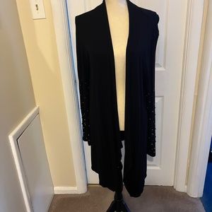 inc international concepts from Macys black with studded sleeves size XXL